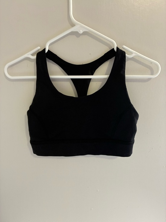 lululemon athletica Other - Lululemon Energy Sport Bra Womens Black SZ 6 Crossback